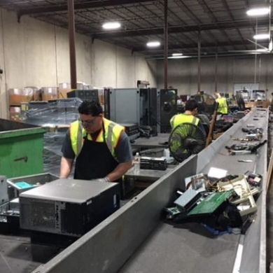 Houston small business introduces state-of-the-art technology for electronics recycling