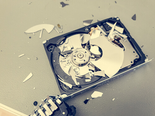 Hard Drive destruction service.