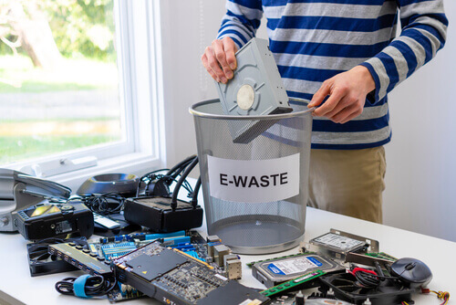 categories of e-waste recycling