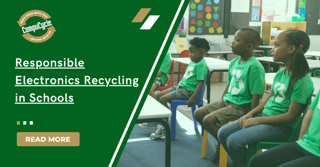 Electronics Recycling in Schools- CompuCycle