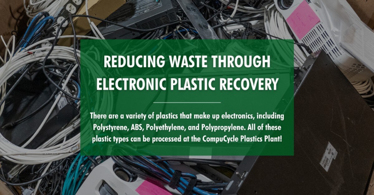 Reducing Waste Through Electronic Plastic Recovery