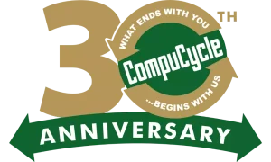 30th transparent logo compucycle.com