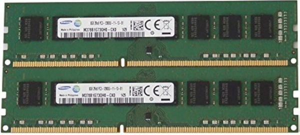 Samsung DDR3 server RAM modules – 16GB PC3-12800R ECC registered memory