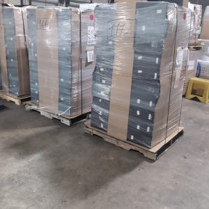 40' container load pcs qty: 1050 & lcds qty: 778 lot #so 8097