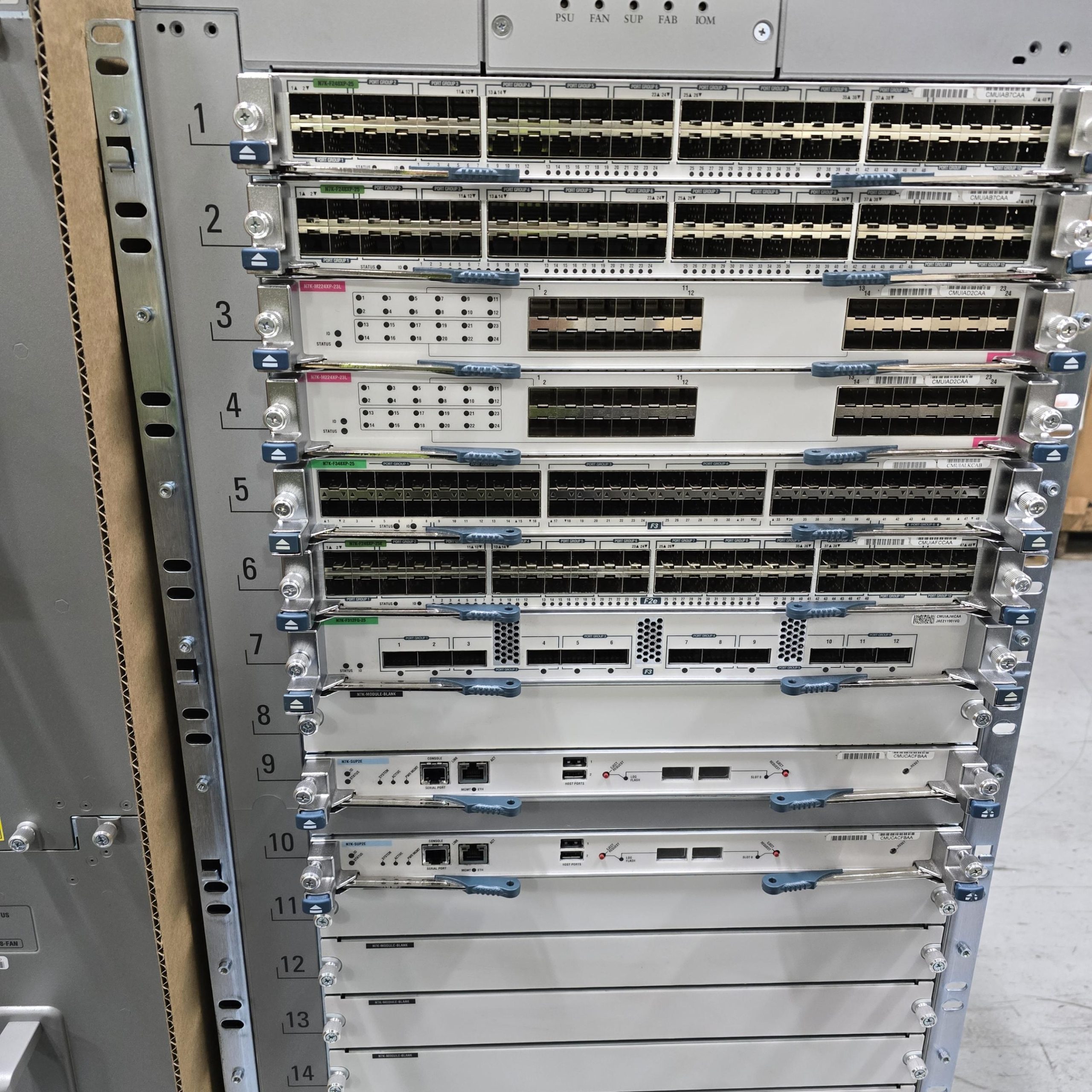 cisco servers & switches – qty: 34 – #so 10093