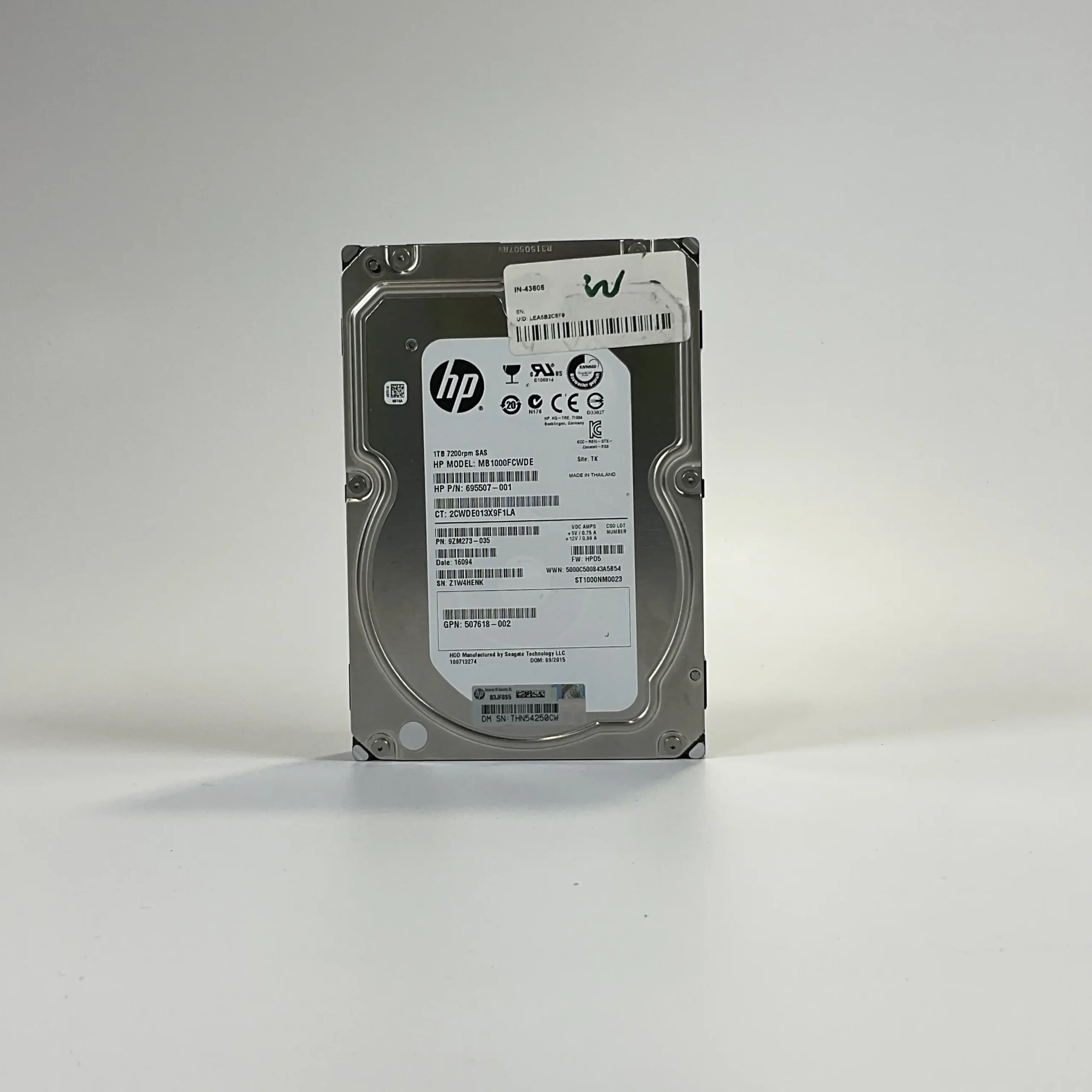 sas hdds  qty: 320 – #so 11182