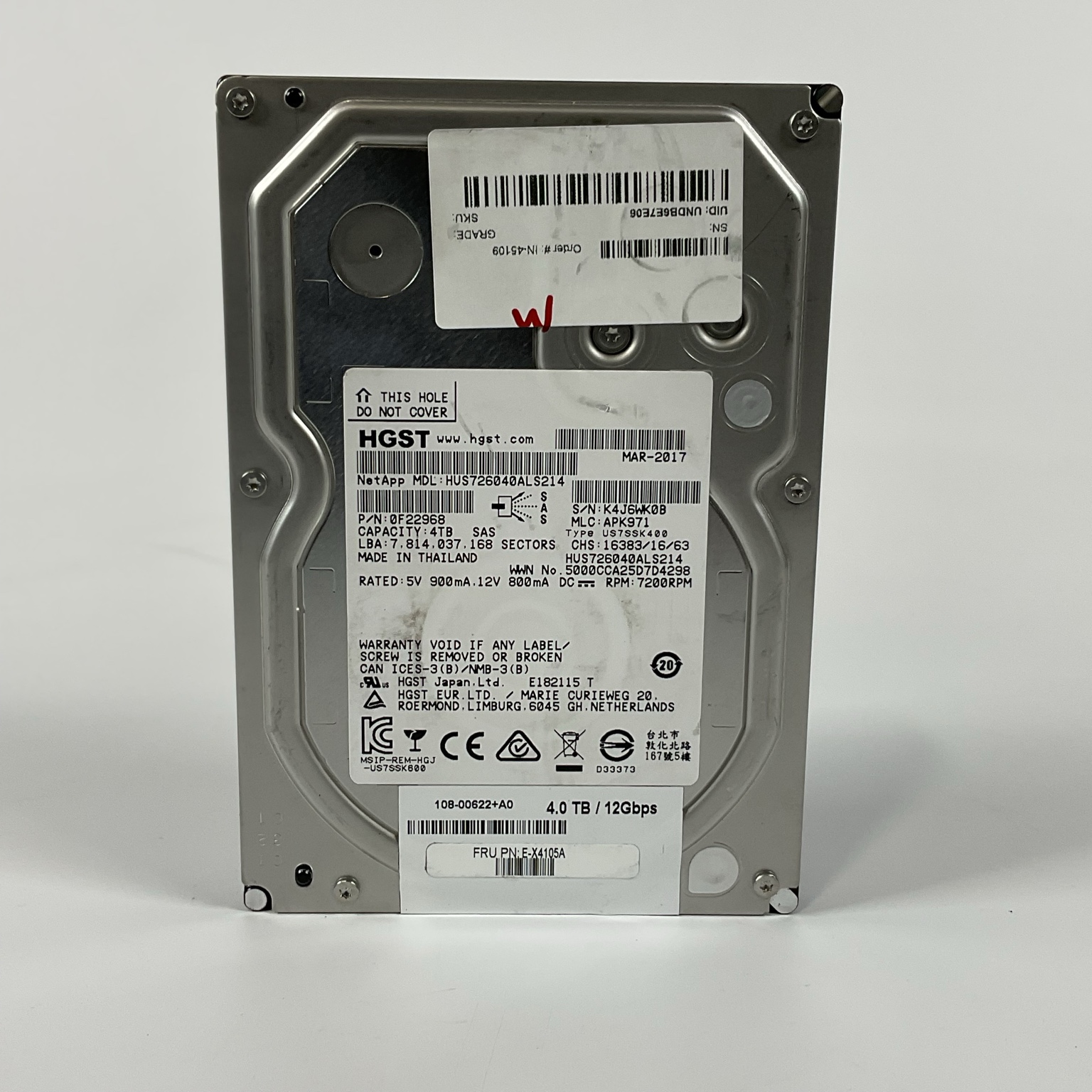 hard drives – sas – qty: 471#so 11628