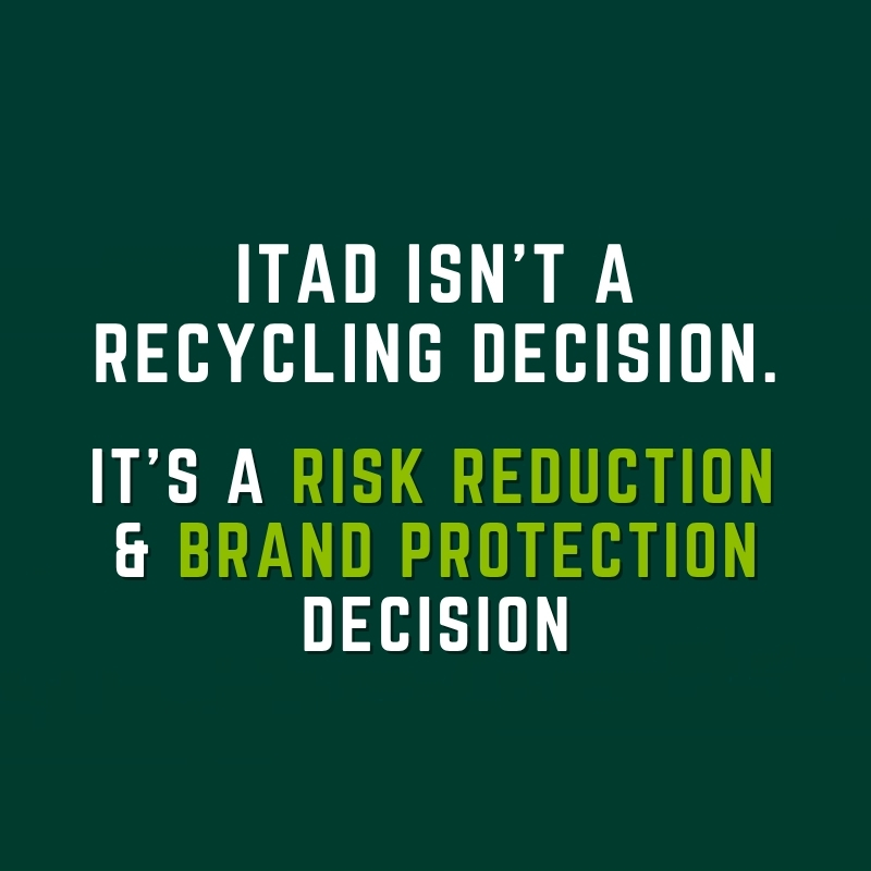 it’s a risk reduction & brand protection decision