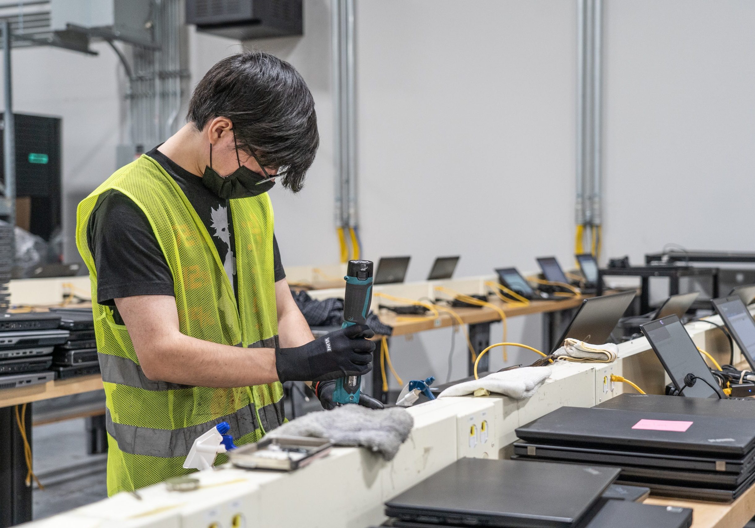 IT asset disposal, recycling, resale for profit