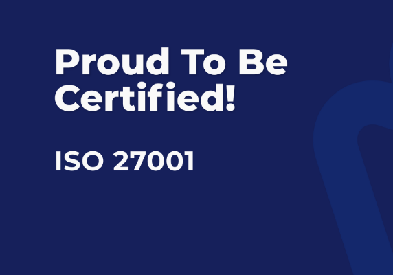 proud to be amtivo 27001 certified